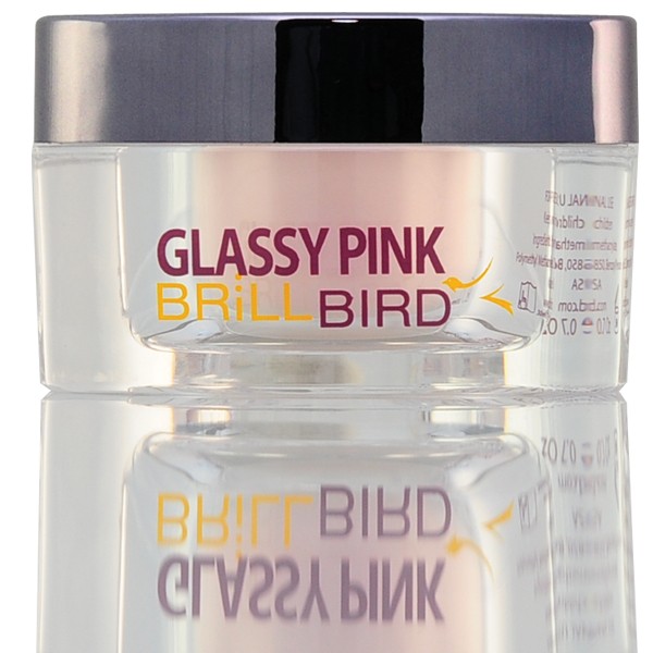 GLASSY PINK POWDER RÓZSAÜVEG ÉPÍTŐ PORCELÁN POR 30ml